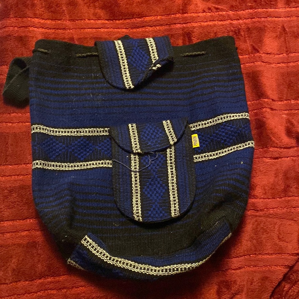 Mexican style - canvas backpack
